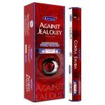 Against Jealously Incense Sticks, Satya Hex Pack - 6 Boxes x 20 Sticks